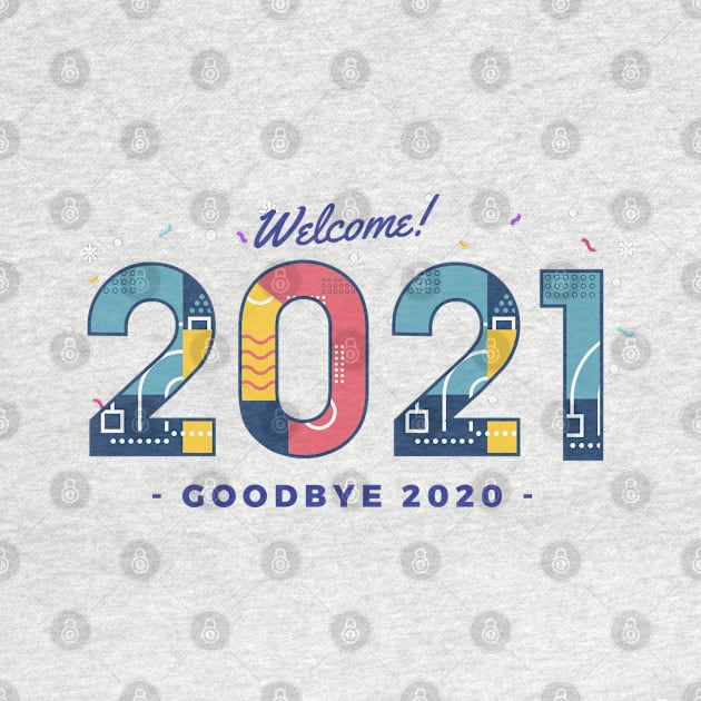 welcome 2021 goodbye 2020 by Vanilla Susu